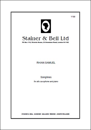 Samuel, Rhian - Songlines for Alto Saxophone and Piano