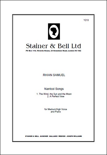 Samuel, Rhian - Nantcol Songs for Medium/High Voice and Piano