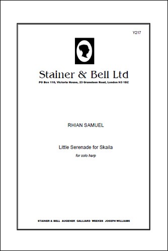 Samuel, Rhian - Little Serenade for Skaila. Solo Harp
