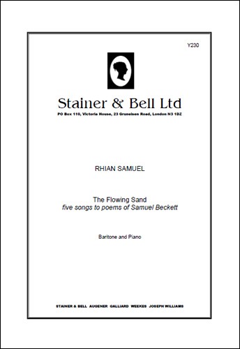 Samuel, Rhian - The Flowing Sand. Baritone & Pf