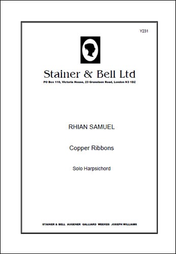 Samuel, Rhian - Copper Ribbons. Harpsichord