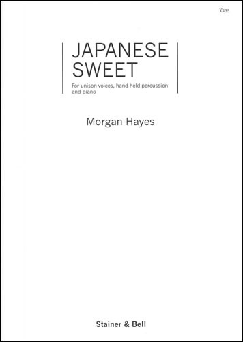 Hayes, Morgan - Japanese Sweet. Unison, perc. & pf