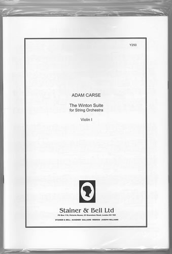 Carse, Adam - The Winton Suite. Set of Parts (4.4.3.3.2)