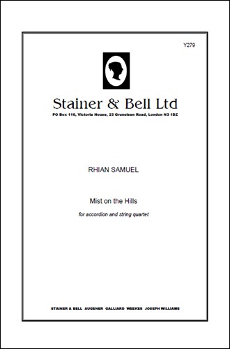 Samuel, Rhian - Mist on the Hills. Accordian & St Quartet