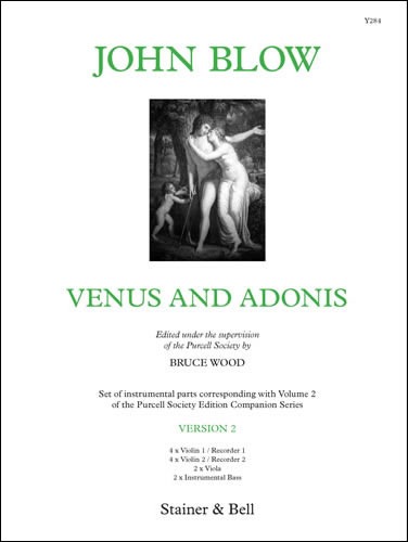 Blow, John - Venus & Adonis. Version 2. Parts