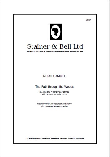 Samuel, Rhian - The Path through the Woods. Alto Rec & Pf
