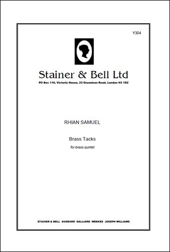 Samuel, Rhian - Brass Tacks for brass quintet