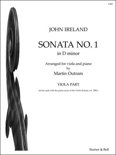 Ireland, John - Sonata No. 2 in D min. arr Vla. Viola Part