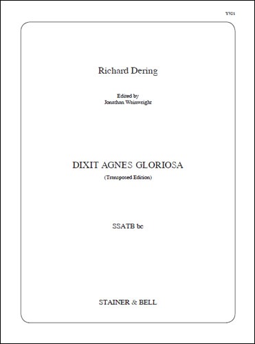 Dering, Richard - Dixit Agnes gloriosa