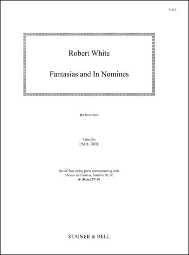 White, Robert - Fantasias and In Nomines (from MB44). Parts
