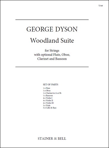 Dyson, George - Woodland Suite. Set of Parts
