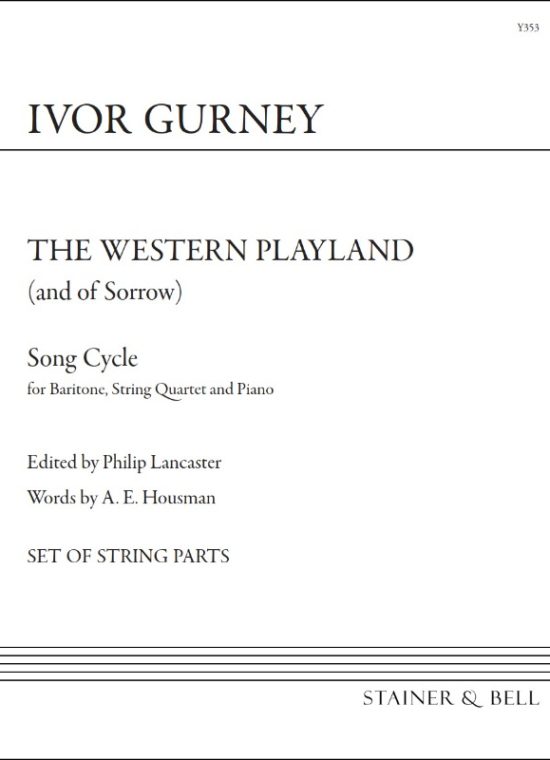 Gurney, Ivor - Western Playland, The. Set of Parts