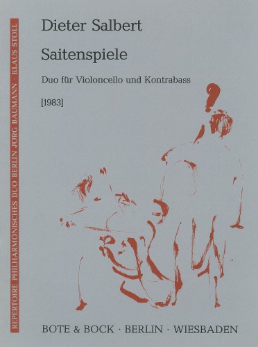 Salbert, Dieter - Saitenspiele. Cello & DB
