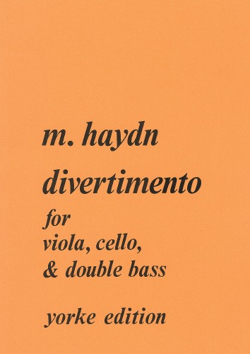 Haydn, Michael - Divertimento. Vla, Cello & DB