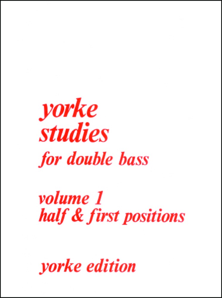Slatford, Rodney - Yorke Studies for Double Bass Volume 1