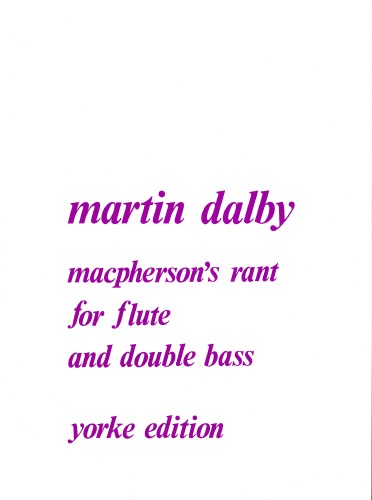 Dalby, Martin - Macpherson's Rant. Fl & DB