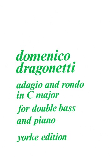 Dragonetti, Domenico - Adagio & Rondo in C. DB & Pf