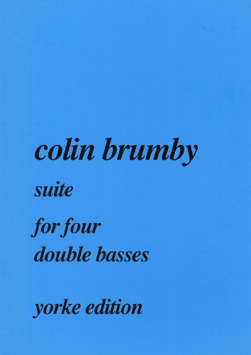 Brumby, Colin - Suite for four double basses (1975)
