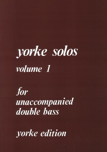 Slatford, Rodney - Yorke Unaccompanied Solos. Volume 1