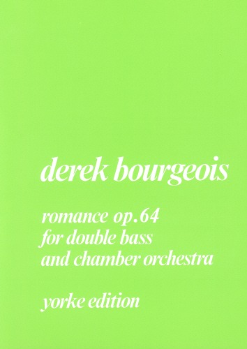 Bourgeois, Derek - Romance (1980). DB & Pf