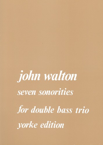 Walton, John - Seven Sonorities for three double basses