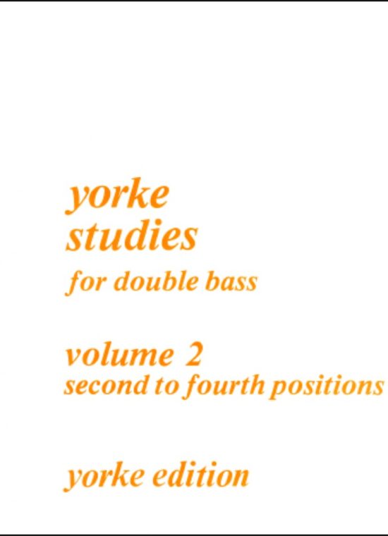 Slatford, Rodney - Yorke Studies for Double Bass Volume 2