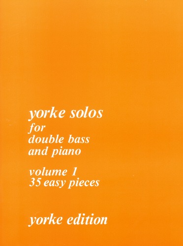 Slatford, Rodney - Yorke Solos Volume 1. DB & Pf