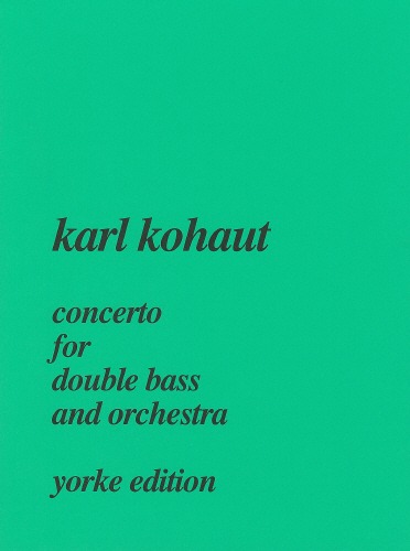 Kohaut, Karl - Concerto in D major. DB & Pf