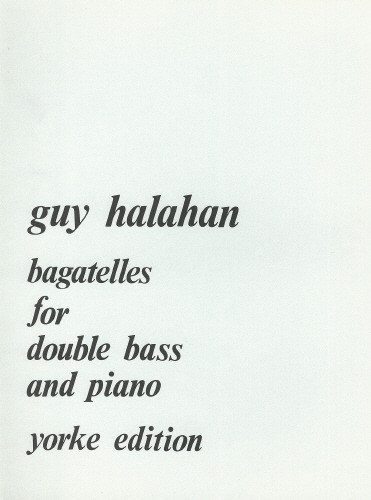 Halahan, Guy - Bagatelles. DB & Pf
