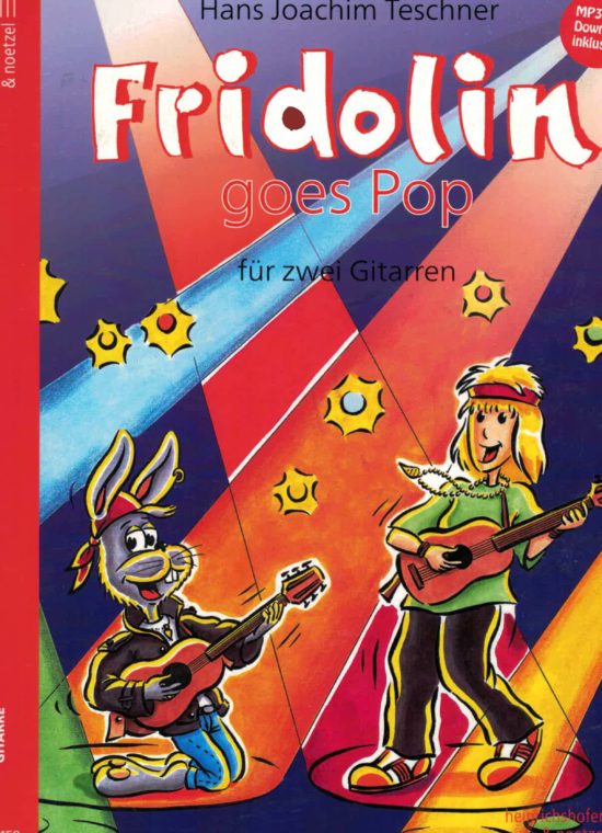 Fridolin goes Pop - für zwei Gitarren