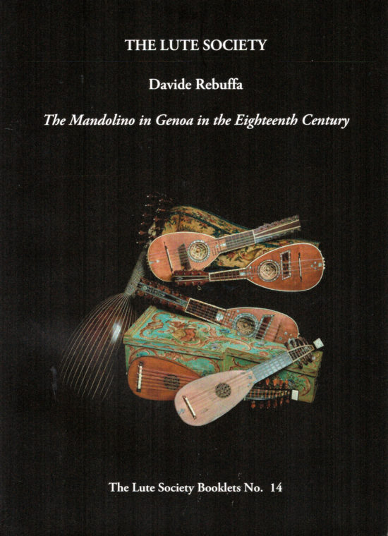 Davide Rebuffo - The Mandolino in Genoa in the Eighteenth Century