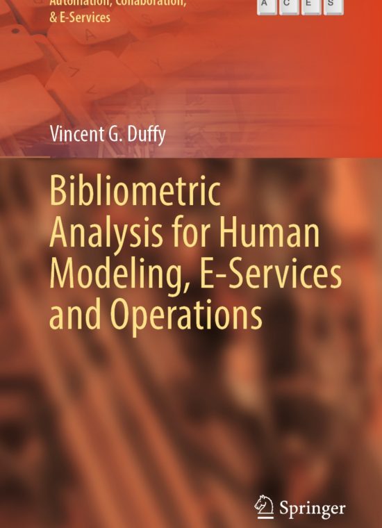Book cover / Buchcover: Bibliometric Analysis for Human Modeling, E-Services and Operations
