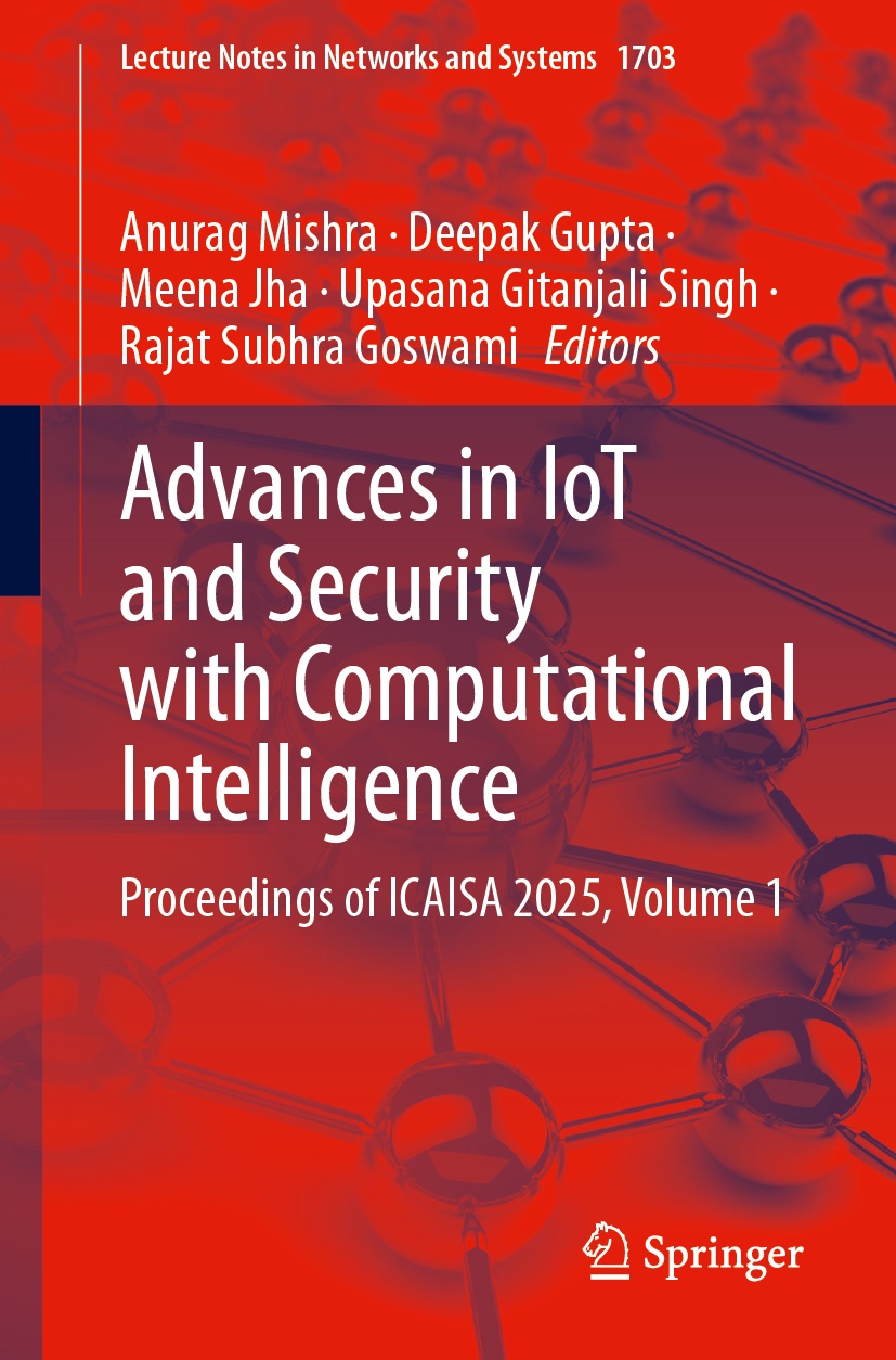 Book cover / Buchcover: Advances in IoT and Security with Computational Intelligence