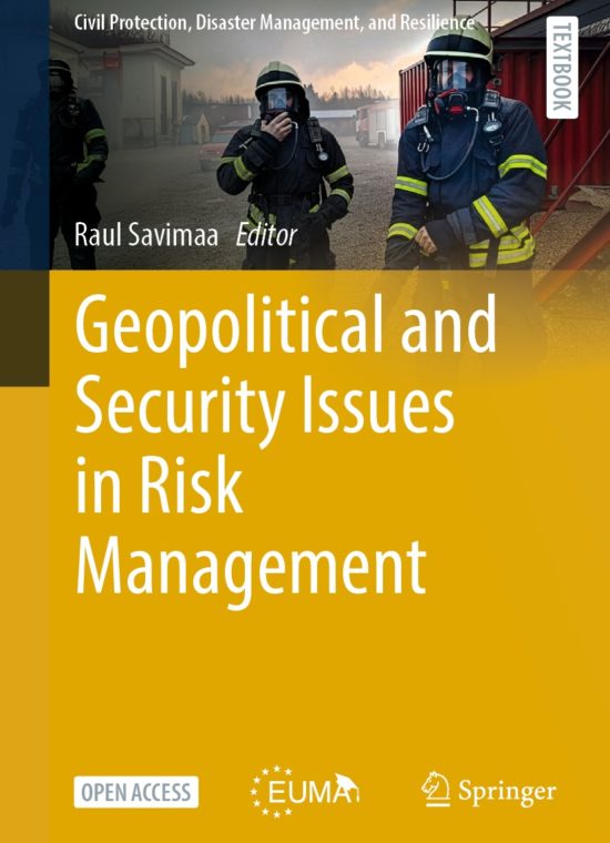 Book cover / Buchcover: Geopolitical and Security Issues in Risk Management