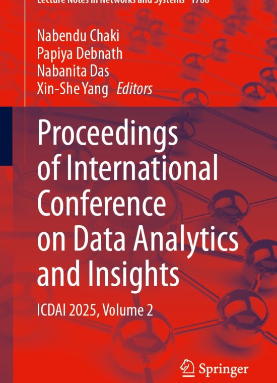 Book cover / Buchcover: Proceedings of International Conference on Data Analytics and Insights