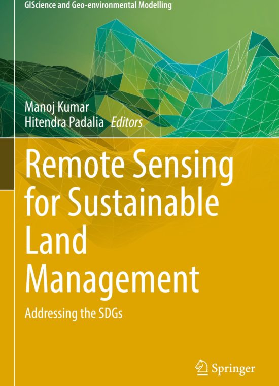 Book cover / Buchcover: Remote Sensing for Sustainable Land Management