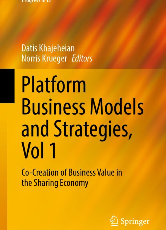 Book cover / Buchcover: Platform Business Models and Strategies, Vol 1