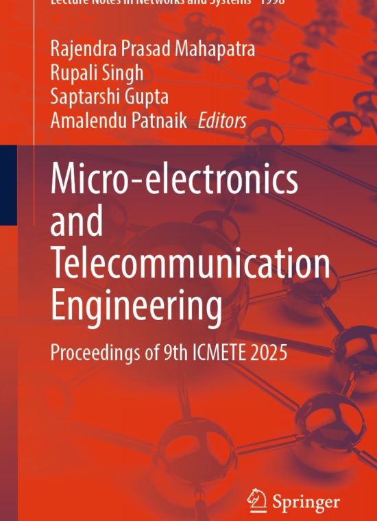 Book cover / Buchcover: Micro-electronics and Telecommunication Engineering