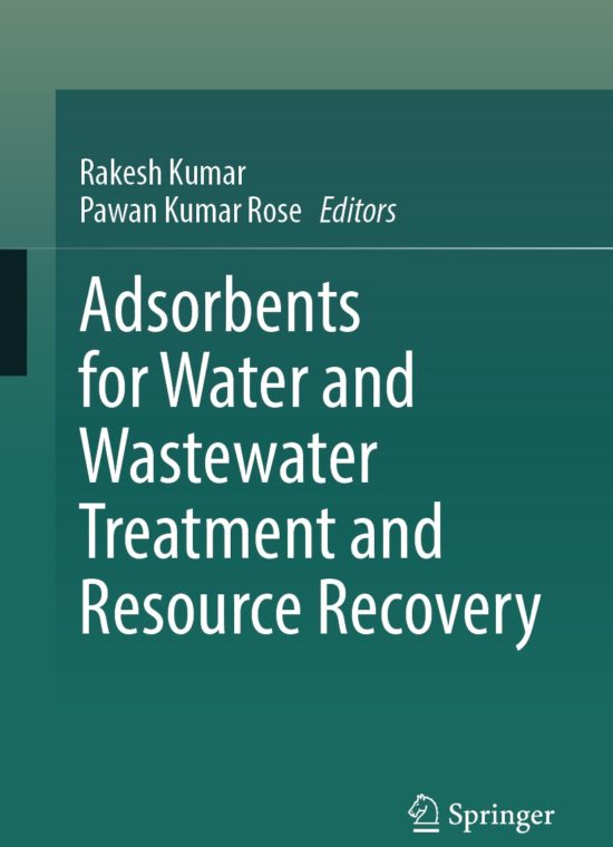 Book cover / Buchcover: Adsorbents for Water and Wastewater Treatment and Resource Recovery