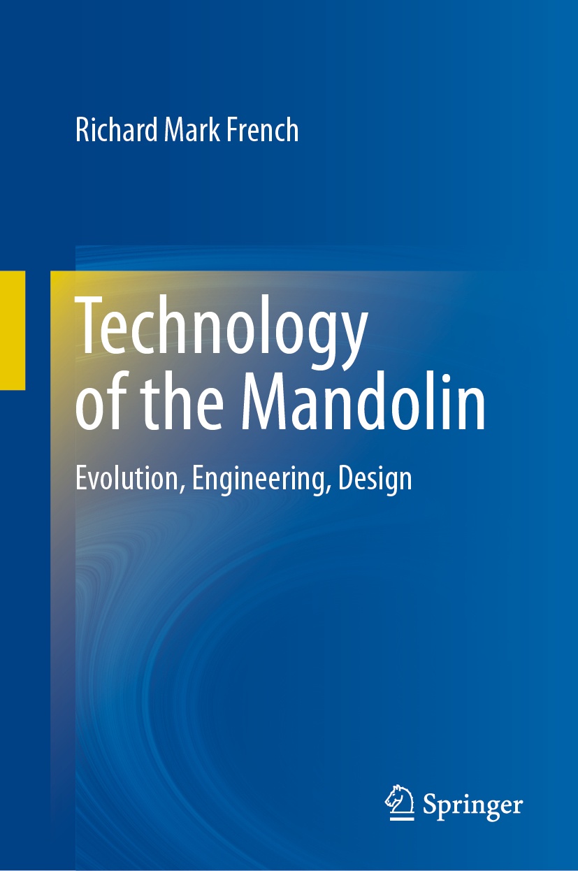 Book cover / Buchcover: Technology of the Mandolin