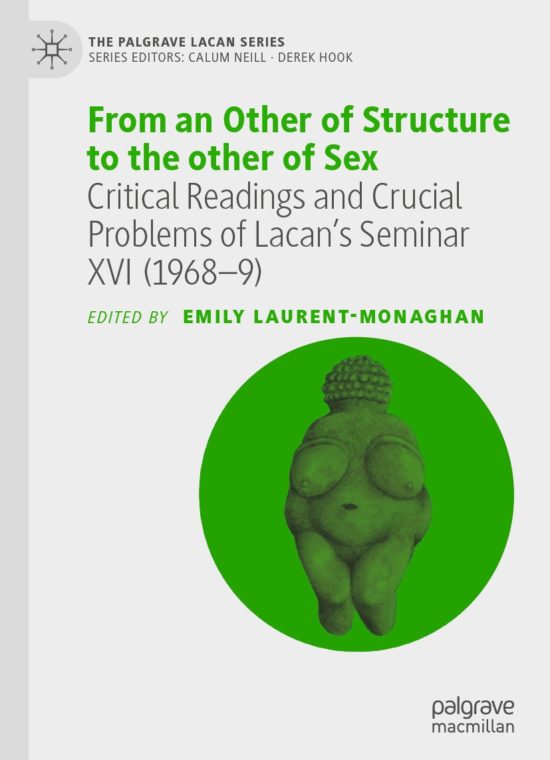 Book cover / Buchcover: From an Other of Structure to the other of Sex