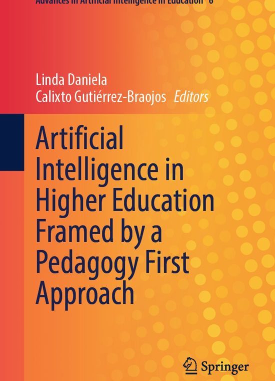 Book cover / Buchcover: Artificial Intelligence in Higher Education Framed by a Pedagogy First Approach