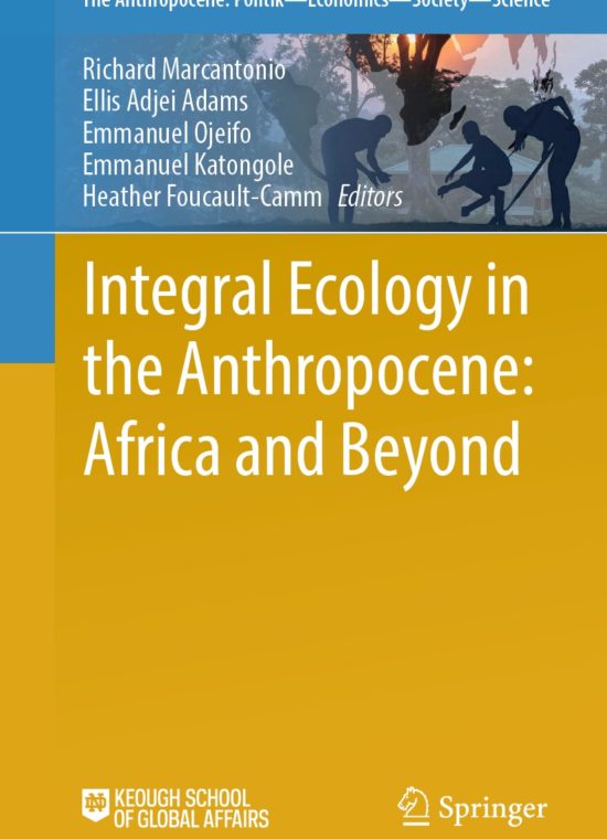 Book cover / Buchcover: Integral Ecology in the Anthropocene: Africa and Beyond