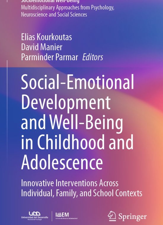 Book cover / Buchcover: Social-Emotional Development and Well-Being in Childhood and Adolescence