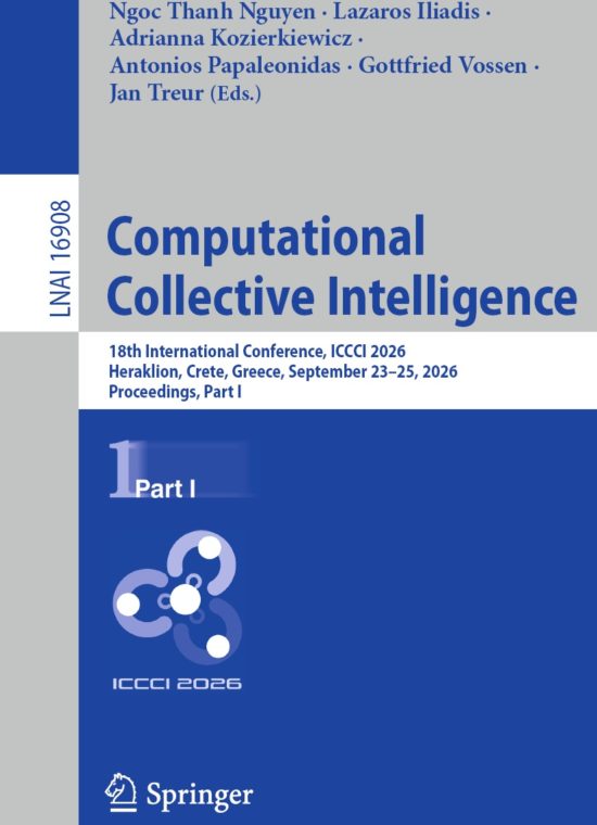 Book cover / Buchcover: Computational Collective Intelligence