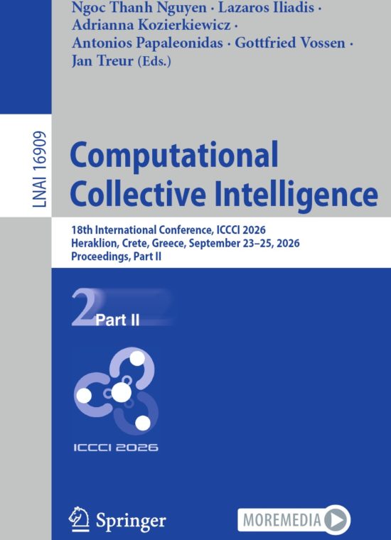 Book cover / Buchcover: Computational Collective Intelligence