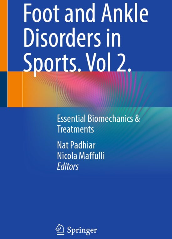 Book cover / Buchcover: Foot and Ankle Disorders in Sports. Vol 2.