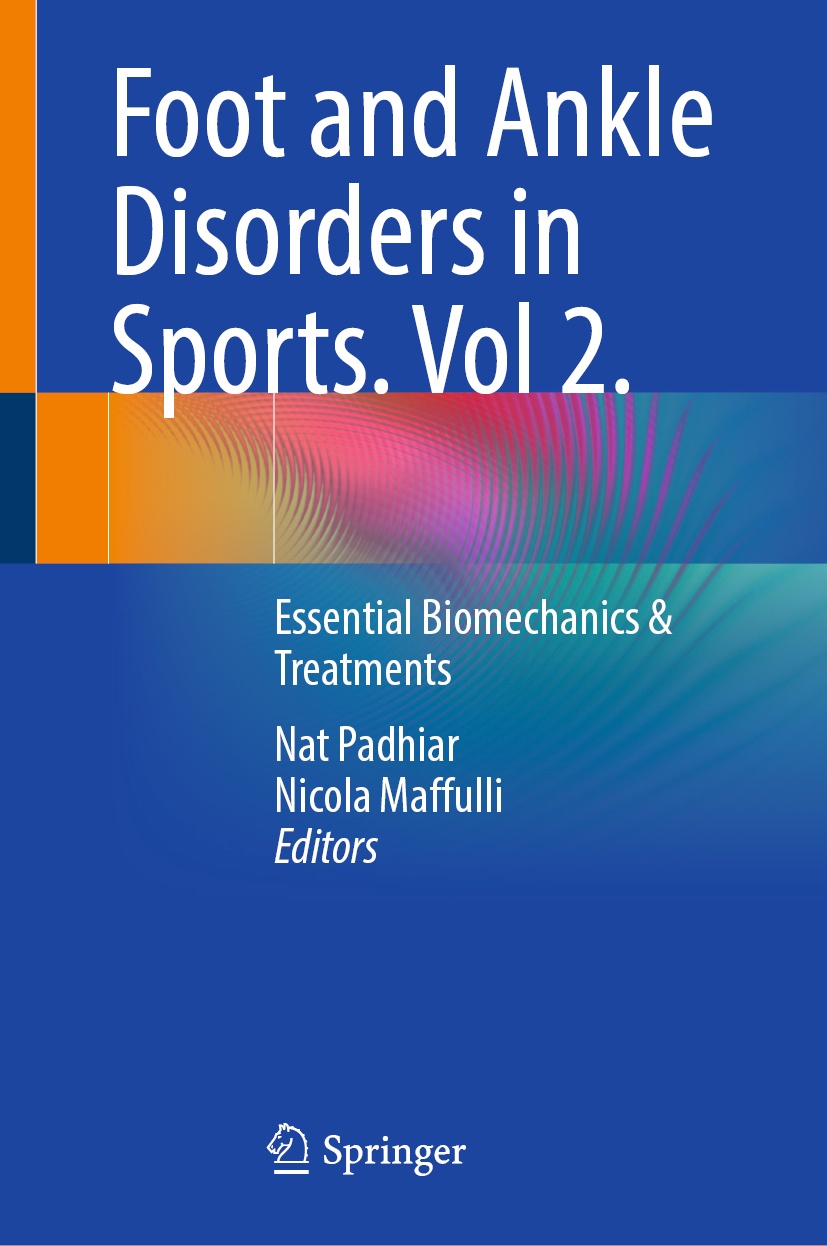 Book cover / Buchcover: Foot and Ankle Disorders in Sports. Vol 2.