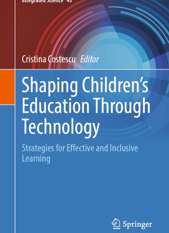 Book cover / Buchcover: Shaping Children's Education Through Technology