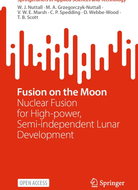 Book cover / Buchcover: Fusion on the Moon